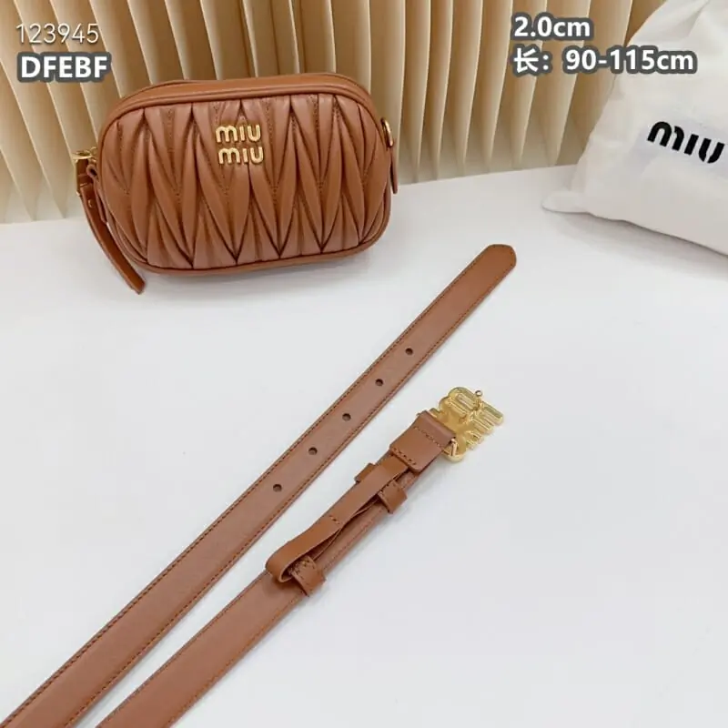 miu miu aaa quality Ceintures pour femme s_12221064